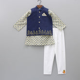 AZ-422 | Panjabi Koti Set