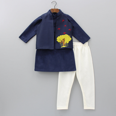 AZ-440 | Panjabi Koti Set