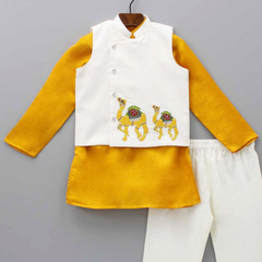 AZ-444 | Panjabi Koti Set