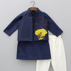 AZ-440 | Panjabi Koti Set